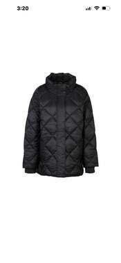 Barbour Hoxa Diamond Quilted Puffer Jacket with Tartan Lining